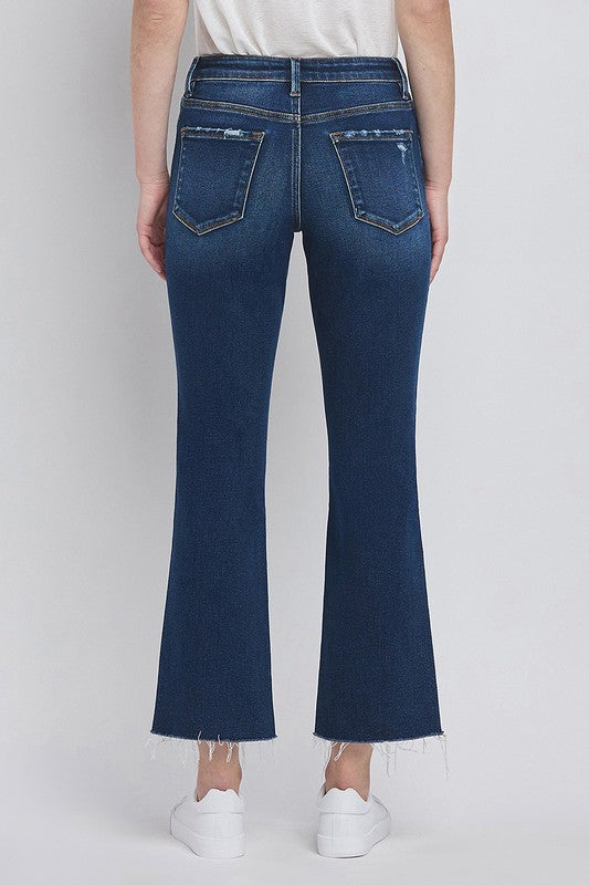 LOVERVET HIGH RISE MINI BOOTCUT JEANS SYDNEY