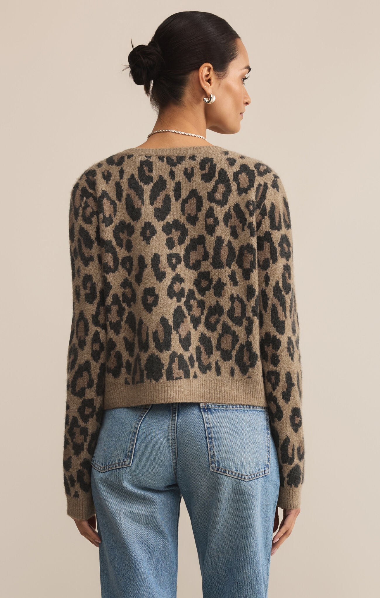 Z SUPPLY WILD OUTLOOK LEOPARD CARDIGAN