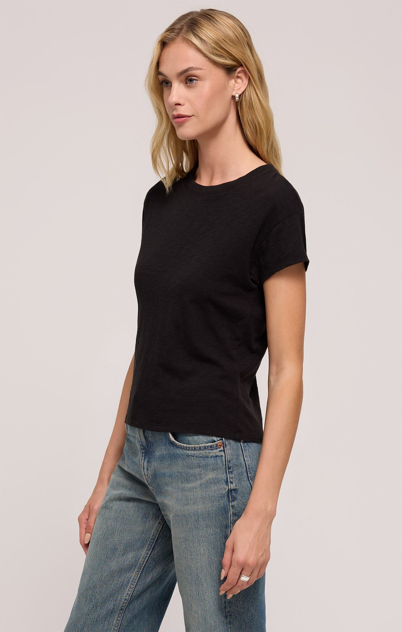 Z SUPPLY MODERN SLUB TEE BLACK