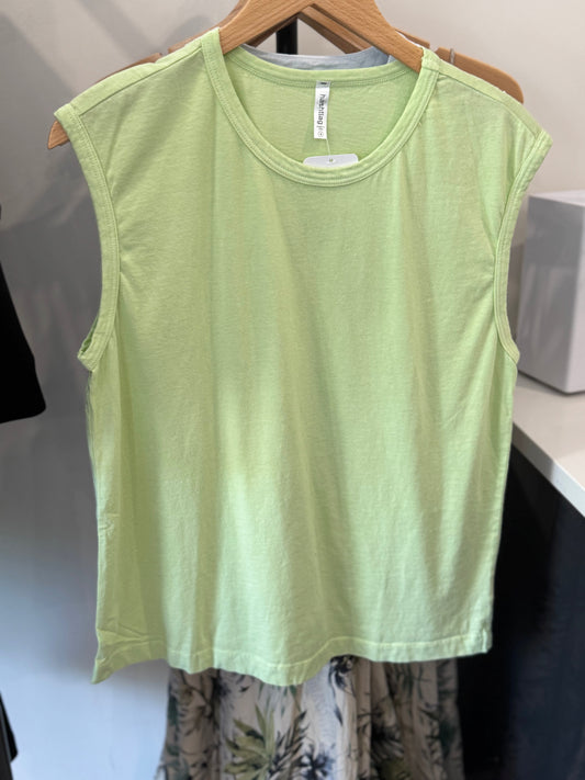 HASHTTAG SUPIMA VINTAGE DYE MUSCLE TOP MARGARITA