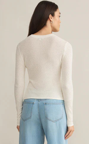 Z SUPPLY MELROSE TOP SEA SALT