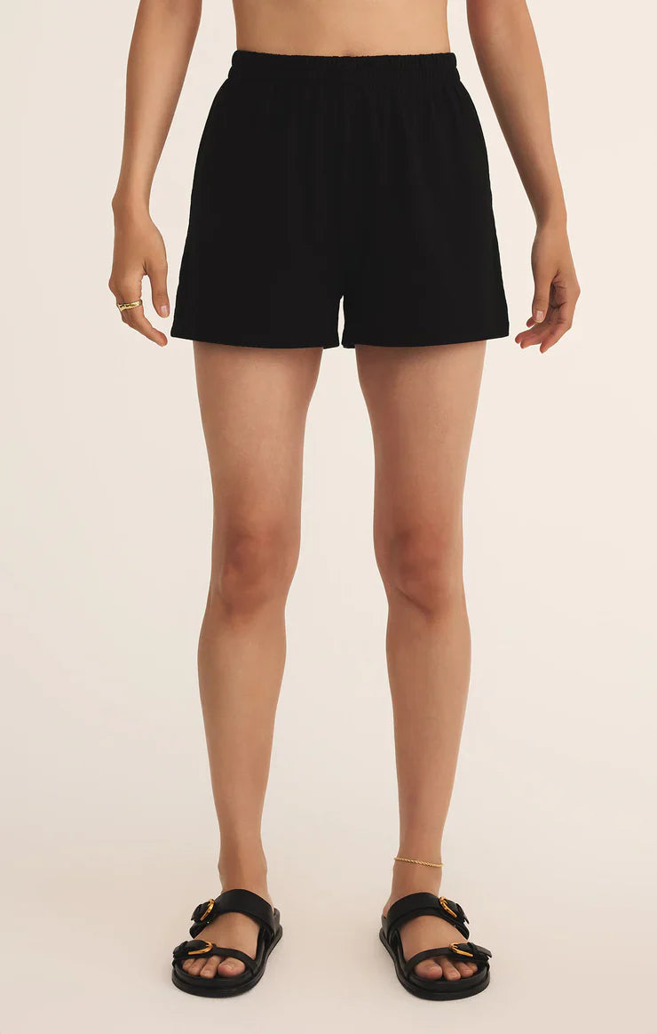 Z SUPPLY Z SUPPLY SCOUT JERSEY SHORT TRUE BLACK
