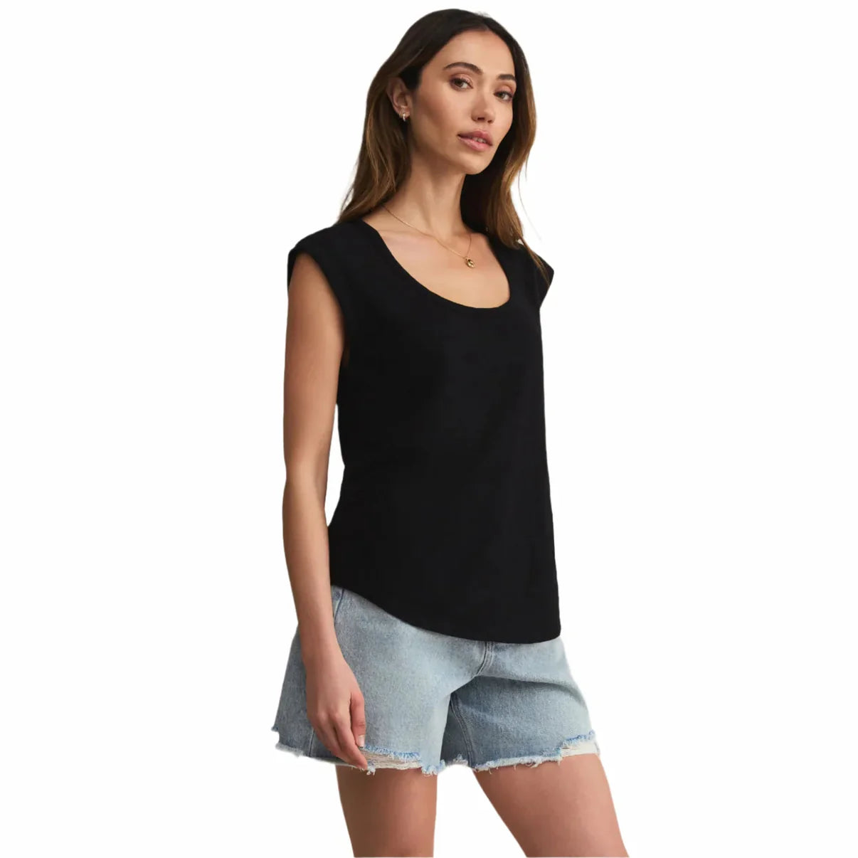 Z SUPPLY PER DIEM TEE BLACK