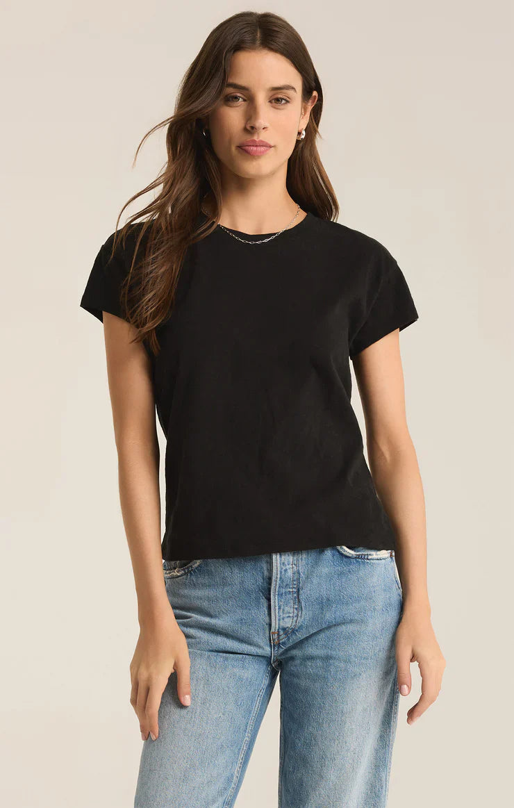 Z SUPPLY MODERN SLUB TEE BLACK