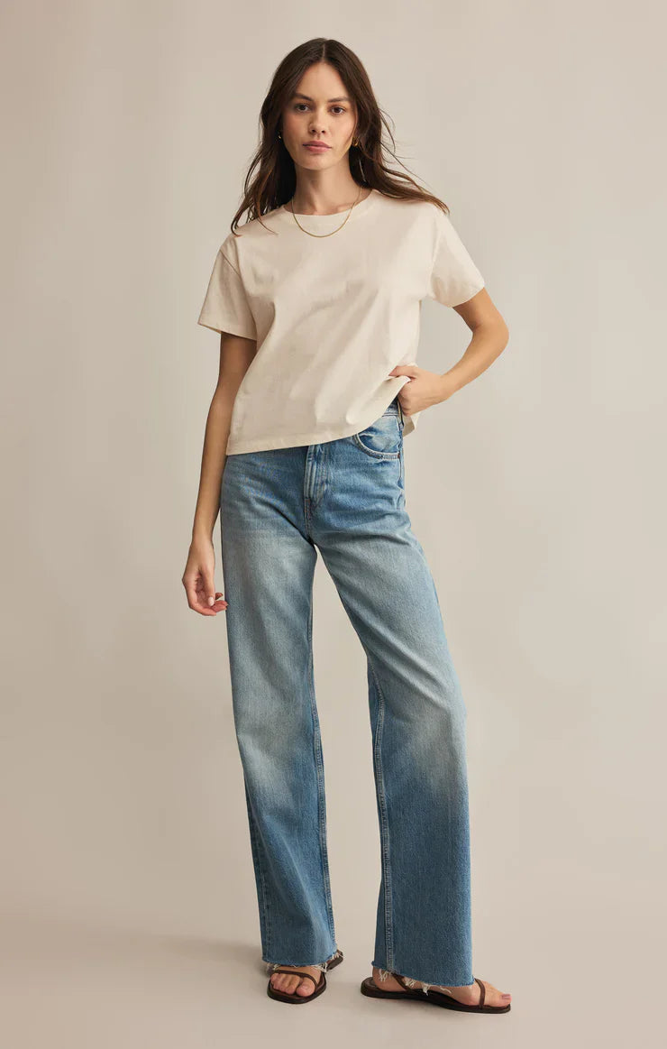 Z SUPPLY GO TO WASHED TEE SEA SALT