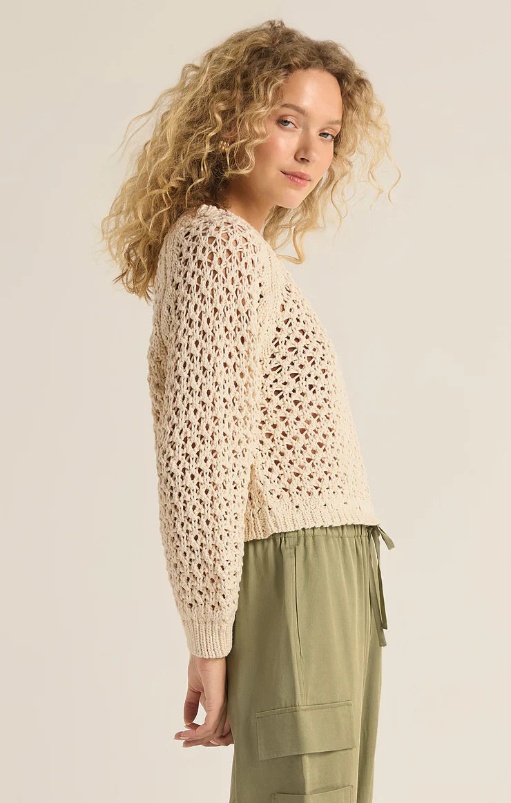 Z SUPPLY CASSIAN SWEATER SEA SALT
