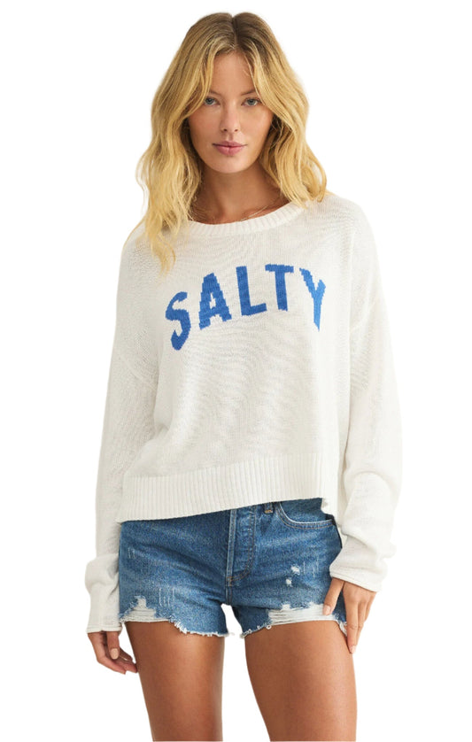 Z SUPPLY SIENNA SALTY RIVIERA SWEATER FINAL SALE