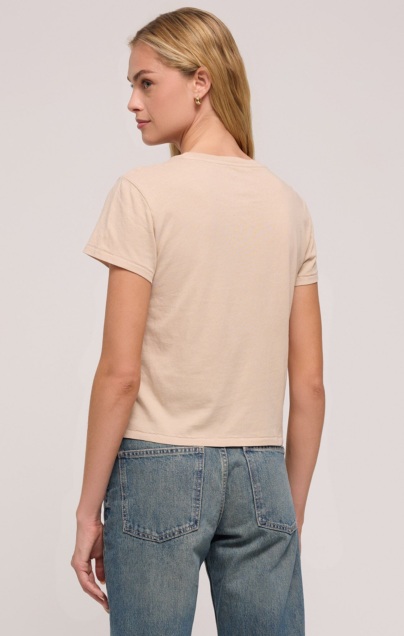 Z SUPPLY NEWPORT TOURIST TEE PARCHMENT