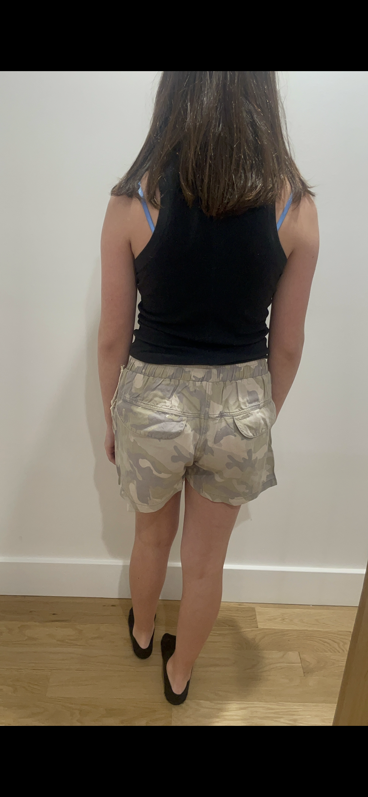 VINTAGE HAVANA SOFT CAMO TENCEL CARGO SHORTS FINAL SALE