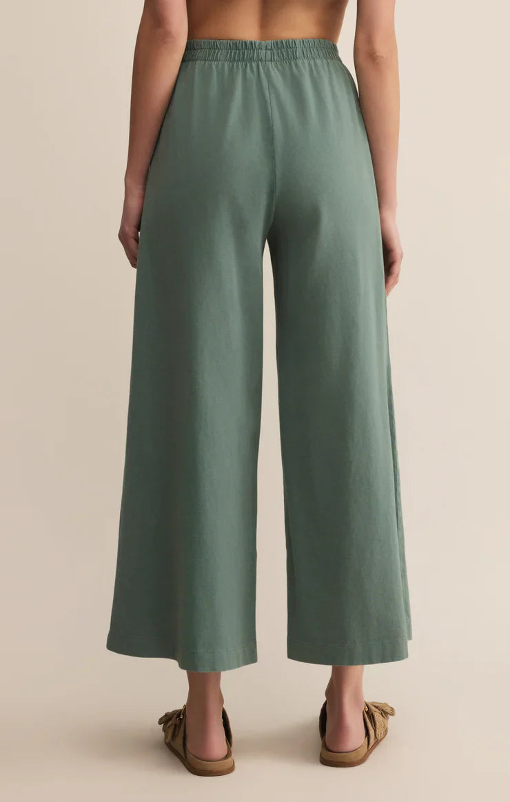 Z SUPPLY SCOUT JERSEY FLARE PANT HUNTER GREEN