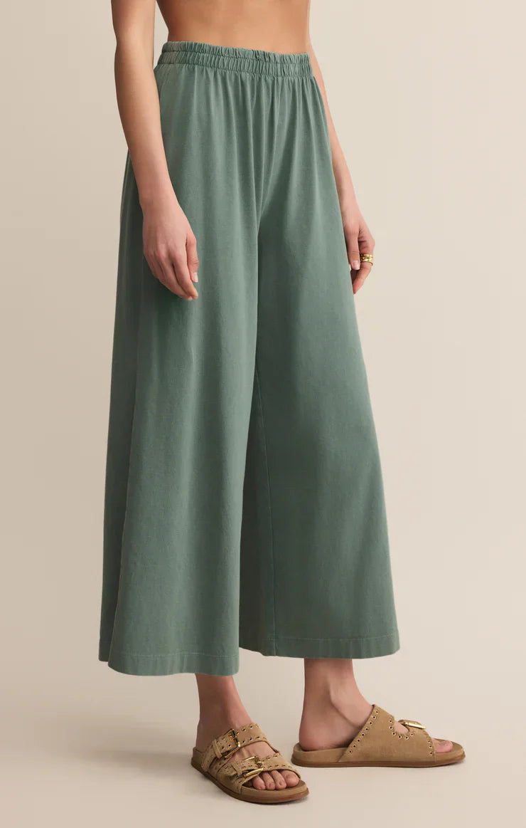 Z SUPPLY SCOUT JERSEY FLARE PANT HUNTER GREEN