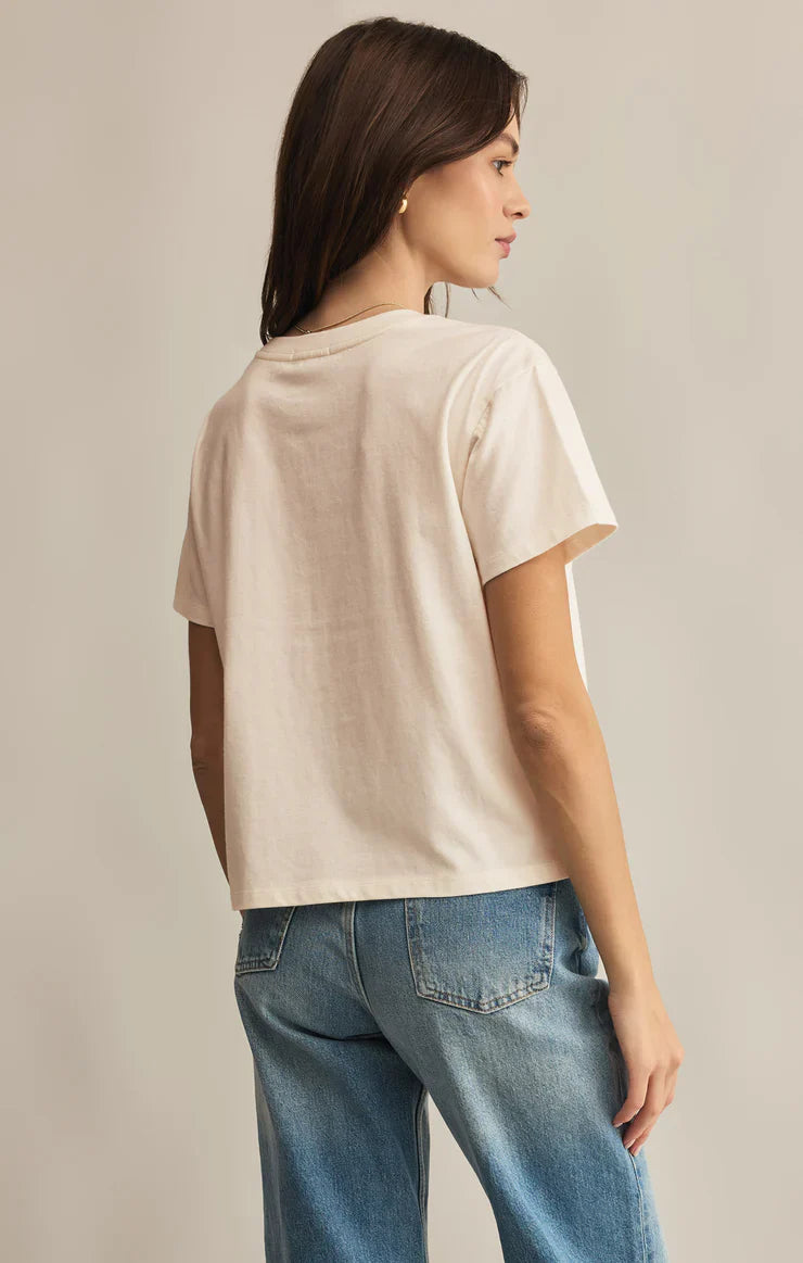 Z SUPPLY GO TO WASHED TEE SEA SALT