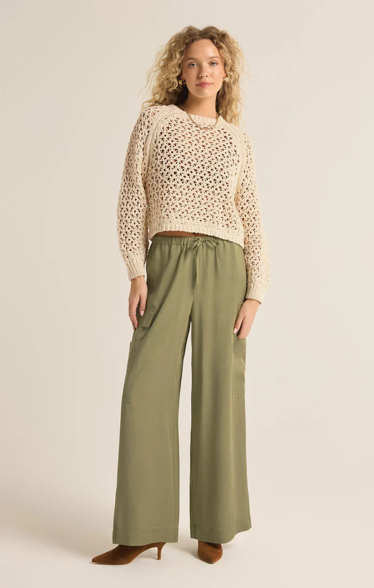 Z SUPPLY CASSIAN SWEATER SEA SALT