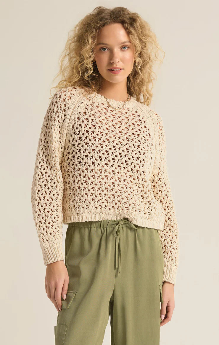 Z SUPPLY CASSIAN SWEATER SEA SALT