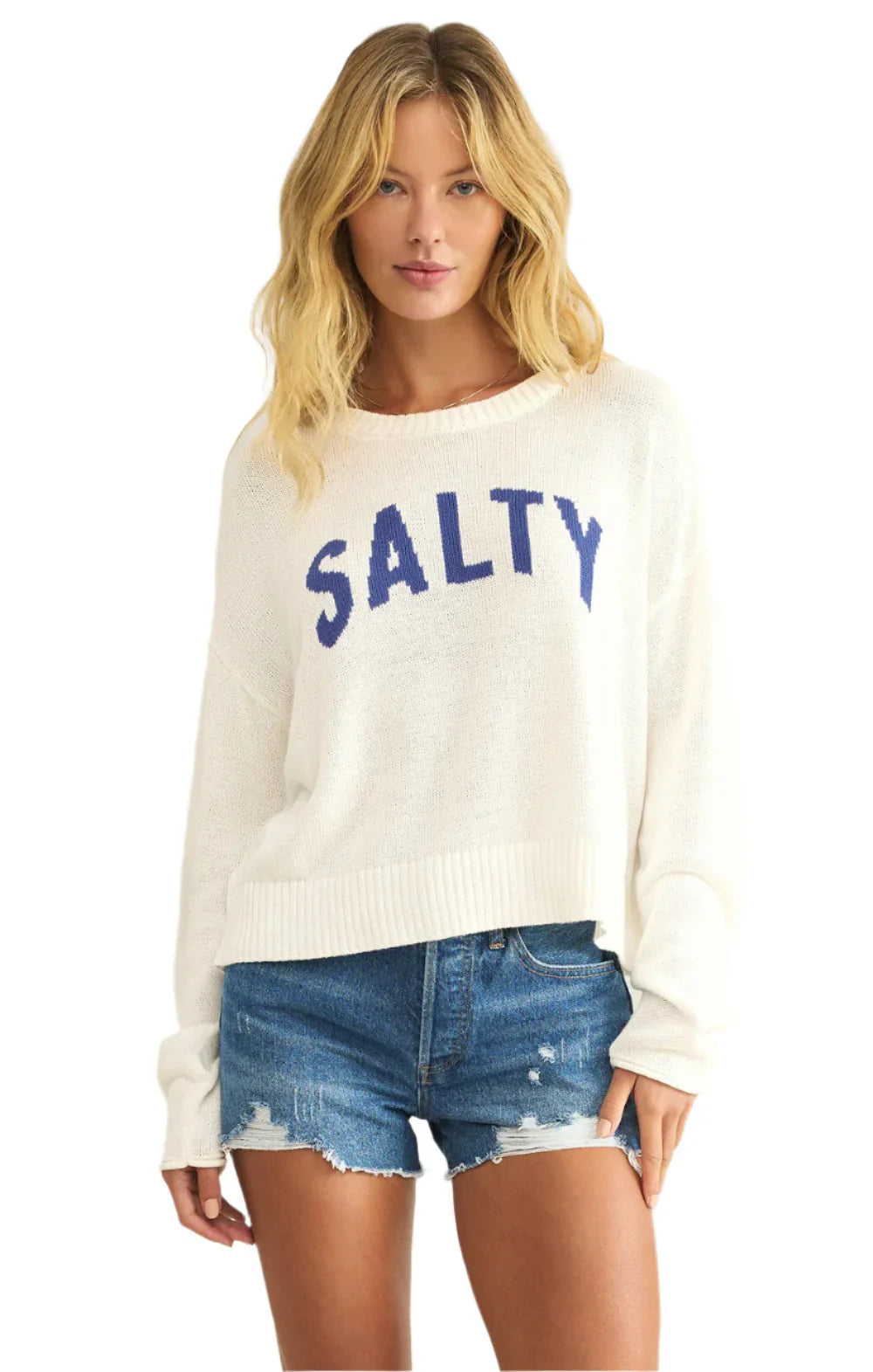 Z SUPPLY SIENNA SALTY RIVIERA SWEATER FINAL SALE