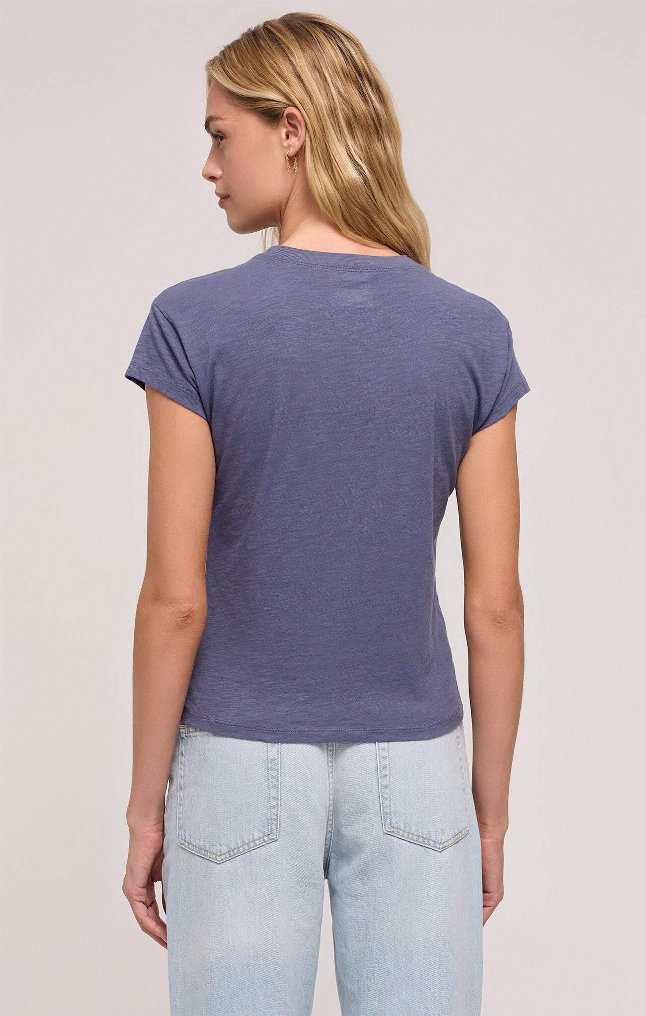 Z SUPPLY MODERN SLUB TEE WORN BLUE