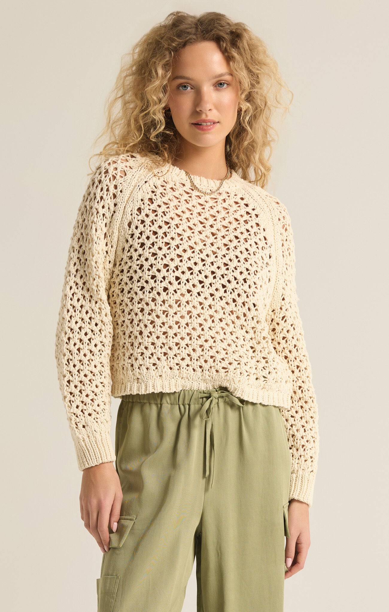 Z SUPPLY CASSIAN SWEATER SEA SALT