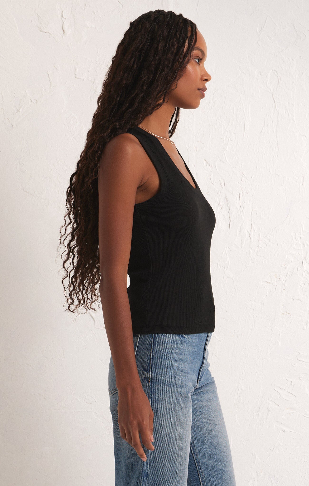 Z SUPPLY SIRENA RIB TANK BLACK