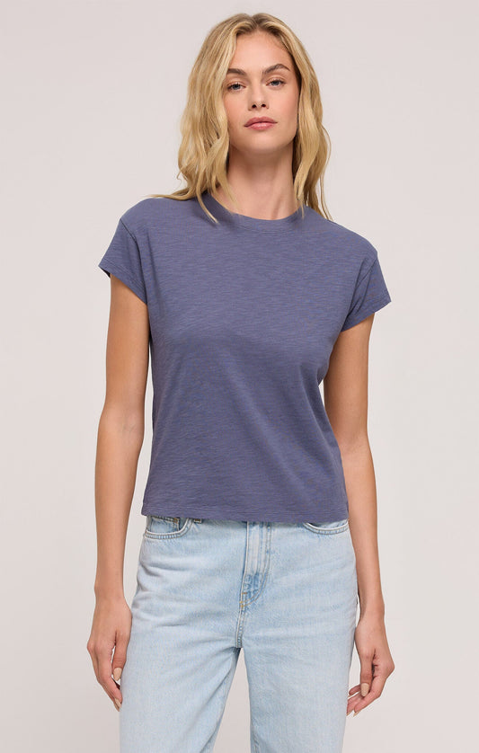 Z SUPPLY MODERN SLUB TEE WORN BLUE